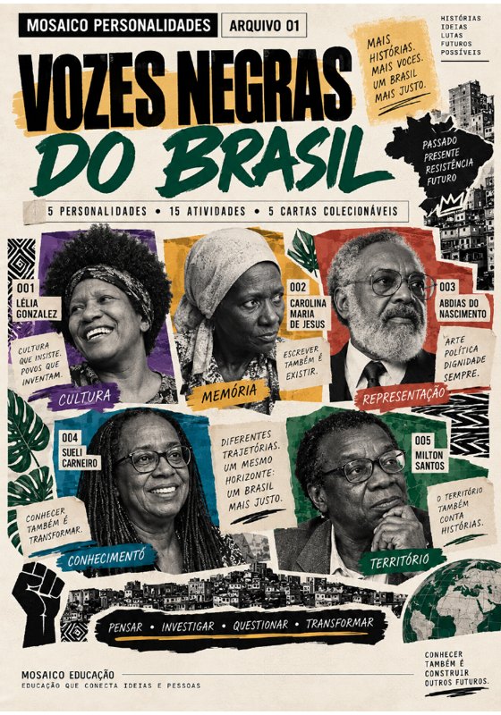 Capa de Vozes Negras do Brasil