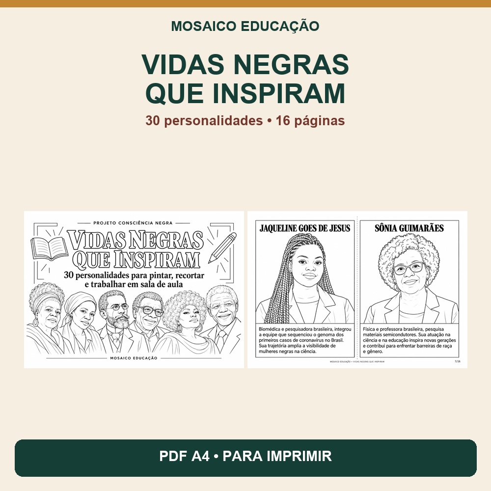 Apresentação de Vidas Negras que Inspiram